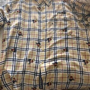 Phat Farm Plaid Beige Men's Shirt
